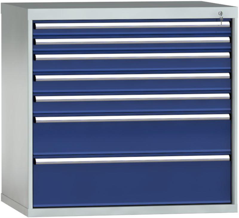Produktbild KLW Schubladenschrank 7 Schubladen 1000 x 1031 x 750 mm