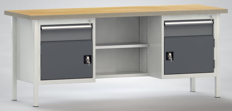 Produktbild KLW Schubladenschrank 7 Schubladen 1000 x 1031 x 750 mm bild 2