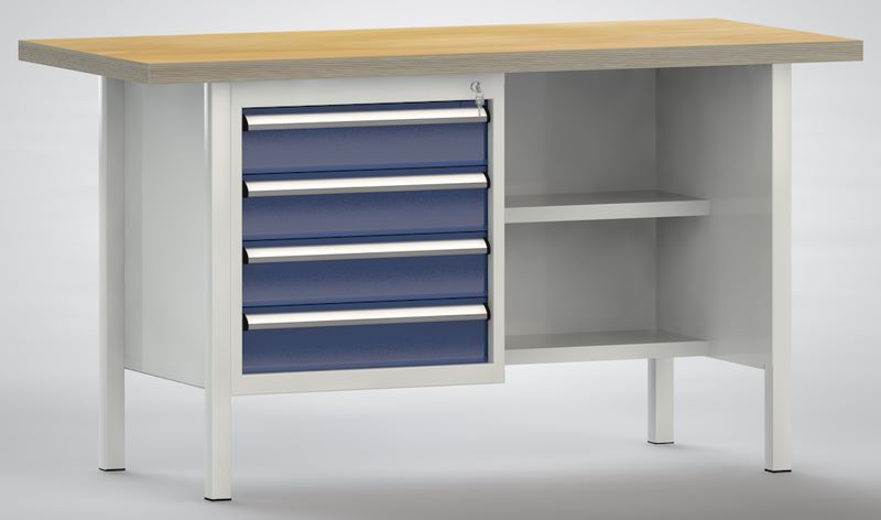 Produktbild KLW Kastenwerkbank 1500 x 700 x 840 mm L x T x H