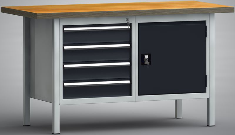 Produktbild KLW Kastenwerkbank 1500 x 700 x 840 mm