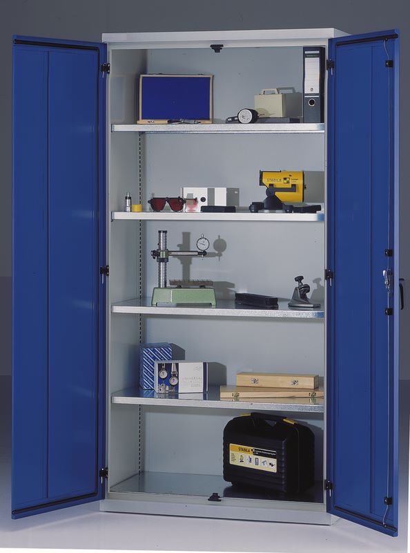 Produktbild KLW Staubdichter Flügeltürenschrank 2000 x 1000 x 490 mm 5 Fachböden