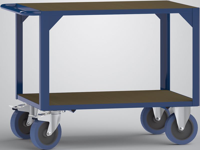 Produktbild KLW Tischwagen in Schwerlastausführung Gesamt Tragfähigkeit 1000 kg