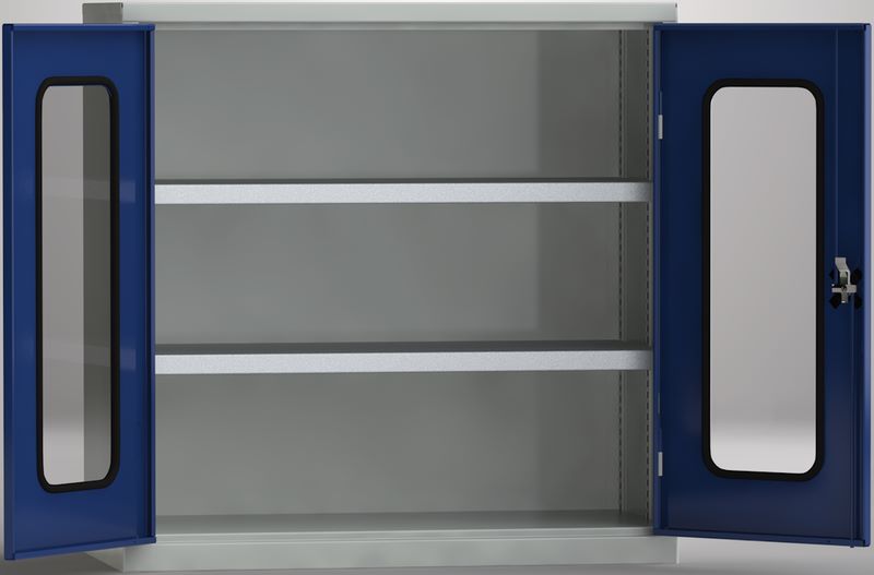 Produktbild KLW Universalschrank 1000 x 1000 x 490 mm 2 Fachböden