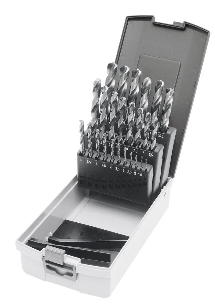 Produktbild KRAFTWERK Spiralbohrerkass.HSS-G 1-13/0.5 mm 25 Teile