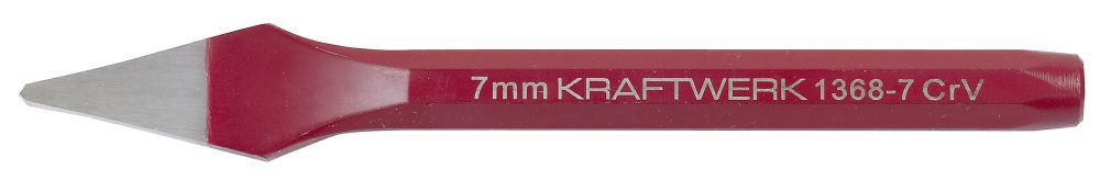 Produktbild KRAFTWERK Kreuzmeissel 7 mm x 165 mm lackiert