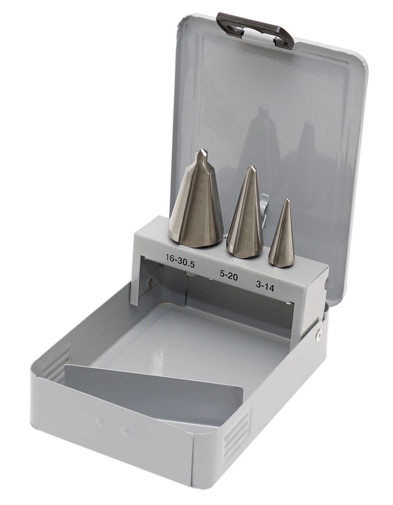 Produktbild KRAFTWERK Blechschälbohrersatz HSS-E Co5 3 Teile