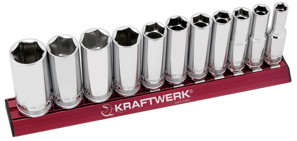 Produktbild KRAFTWERK Stecknusssatz lang MAGALU 3/8" 11 Teile