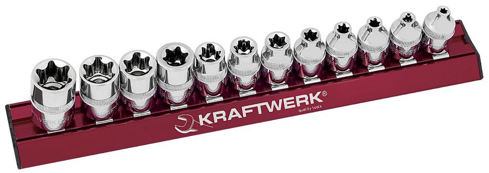 Produktbild KRAFTWERK MAGALU E-TX Stecknusssatz 3/8" 12 Teile