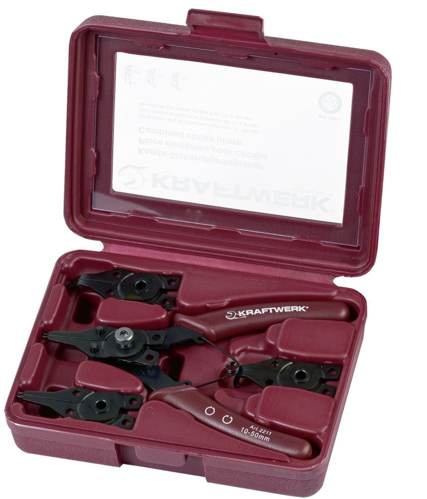 Produktbild KRAFTWERK Kombi Sicherungsringzange 4 in 1 bild 4