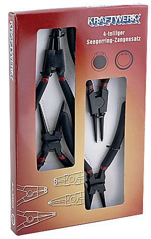 Produktbild KRAFTWERK Seegerring Zangensatz 4 Teile bild 2
