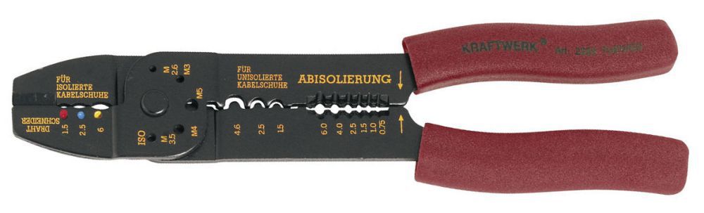 Produktbild KRAFTWERK Kombi Kabelschuh Zange