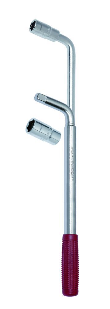 Produktbild KRAFTWERK Radhebel mit 2 Nüssen 17x19/21x22 mm