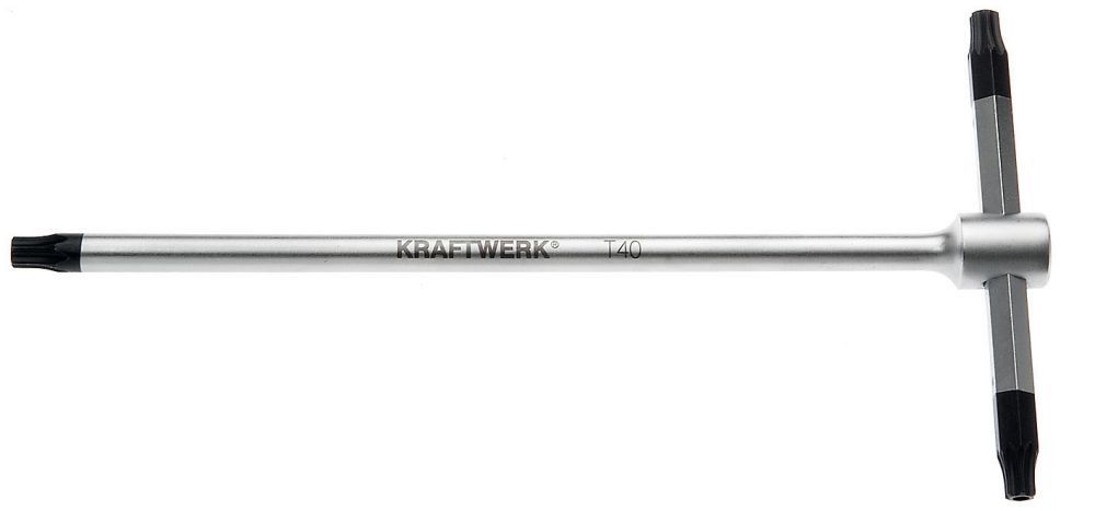Produktbild KRAFTWERK Stiftschlüssel mit T-Griff für Torx T40 bild 1