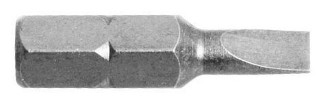 Produktbild KRAFTWERK 1/4" Schlitz-Bit 25 mm 4.0 x 0.5mm, 5Stk