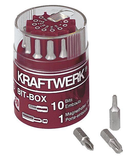 Produktbild KRAFTWERK 1/4" Bit Box TX 11 Teile