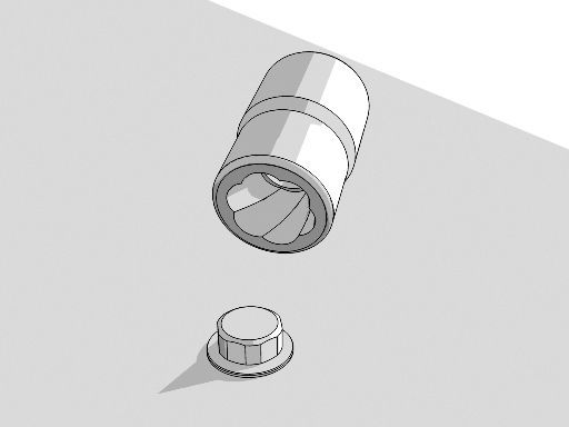 Produktbild KRAFTWERK Ausdreh Stecknuss 1/2" 14 mm bild 5