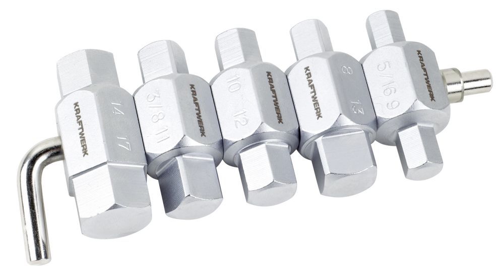 Produktbild KRAFTWERK Öldienst Schlüsselsatz 5 Teile