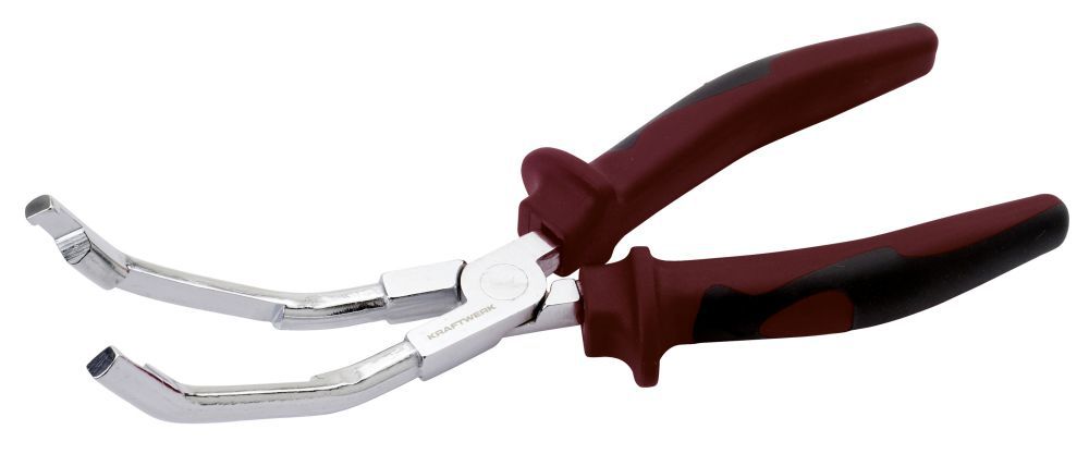 Produktbild KRAFTWERK Glühkerzenstecker Zange abgewinkelt 255 mm