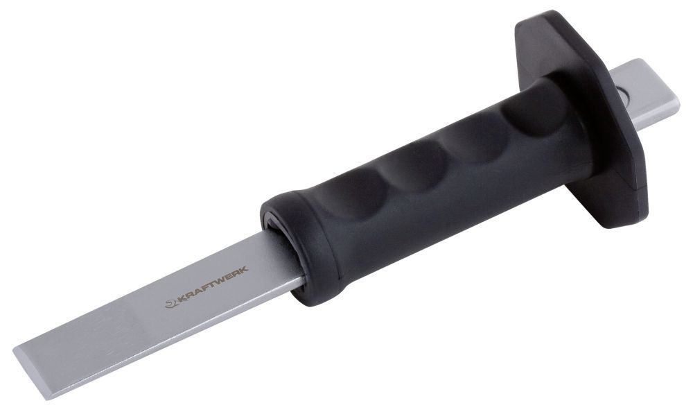 Produktbild KRAFTWERK Karosserie Flachmeissel mit Handschutz