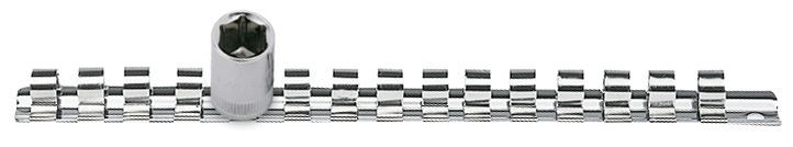 Produktbild KRAFTWERK Stecknuss Schiene 1/2" mit 10 Clips