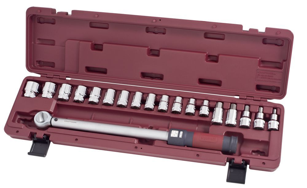 Produktbild Kraftwerk Drehmomentschlüssel Satz 1/2 Zoll und 40 bis 200 Nm