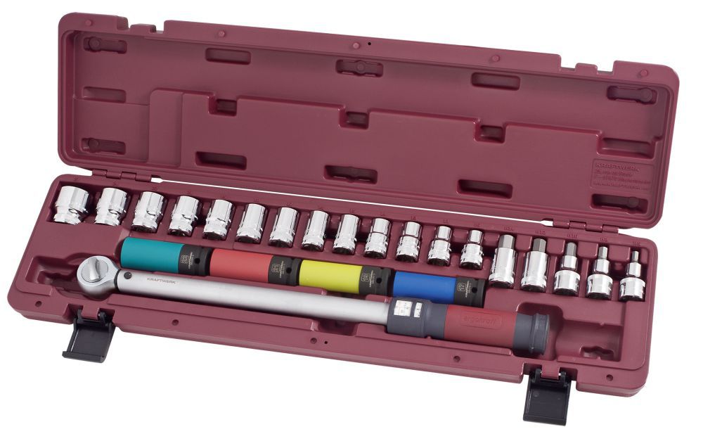 Produktbild Kraftwerk Drehmomentschlüssel Satz mit 1/2 Zoll und 40 bis 200 Nm
