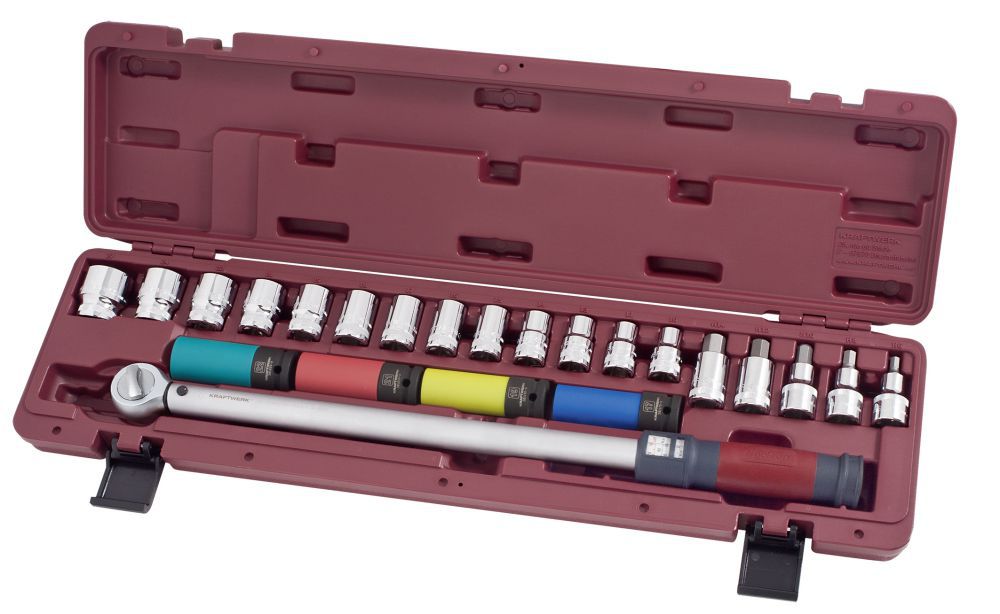 Produktbild Kraftwerk Drehmomentschlüssel Satz mit 1/2 Zoll sowie 65 bis 335 Nm