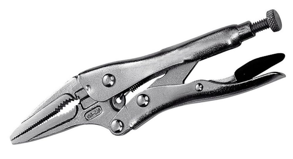 Produktbild KRAFTWERK Langbeck Klemmzange 6" 150 mm CMbd bild 1