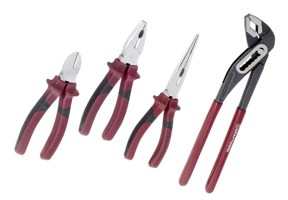 Produktbild KRAFTWERK ergokraft Zangensatz 4 Teile
