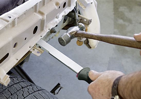 Produktbild KRAFTWERK Karrosserie Trennwerkzeug gerade bild 2