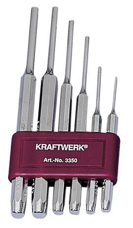Produktbild KRAFTWERK Splintentreibersatz mit Halter 2-8 mm