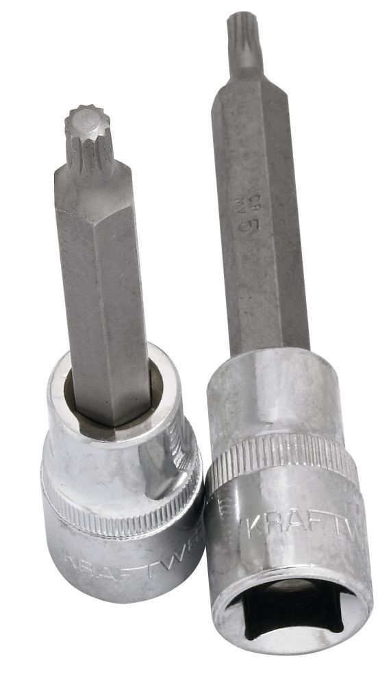 Produktbild KRAFTWERK Vielzahn Bit Stecknuss lang 1/2" M5