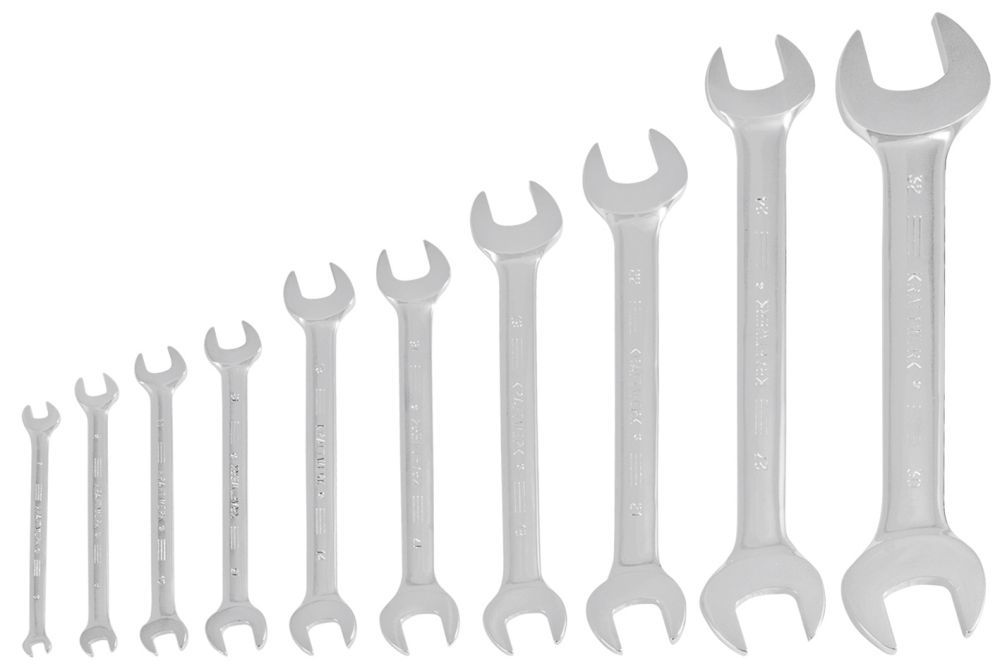 Produktbild KRAFTWERK Doppelgabelschüsselsatz 6-32mm 10 Teile