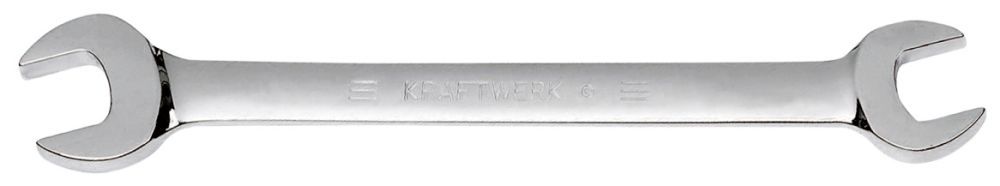 Produktbild KRAFTWERK Doppelgabelschlüssel voll poliert 21 x 22 mm