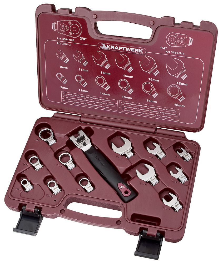 Produktbild KRAFTWERK QUICK+FLEX Universalschlüsselsatz 13 Teile