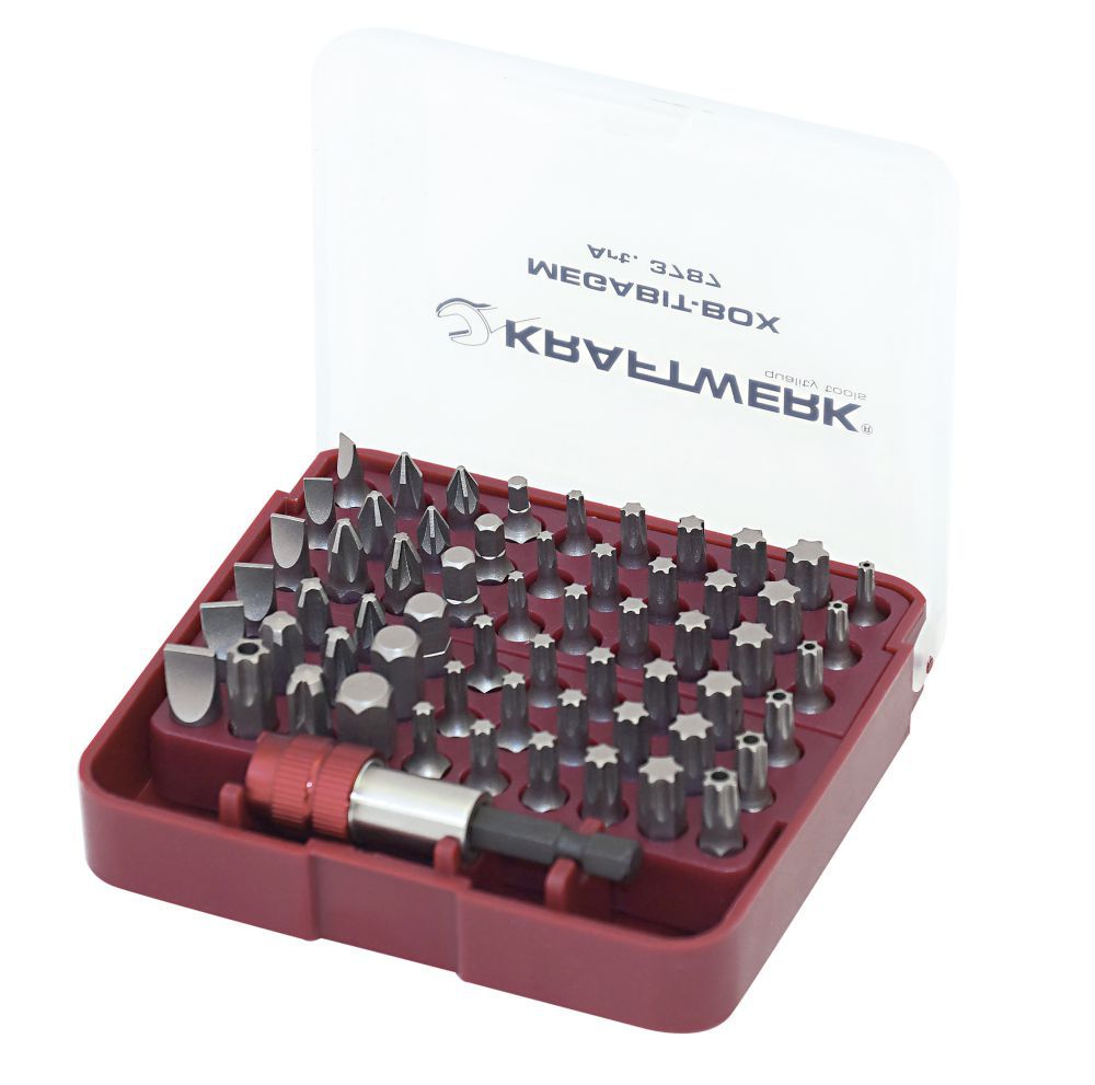 Produktbild KRAFTWERK 1/4" MEGABIT Box mit Magnethalter 61 Teile