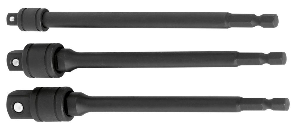 Produktbild KRAFTWERK Schlag Stecknuss Adapter Satz 3 Teile