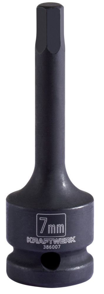 Produktbild KRAFTWERK Innensechskant Schlag Stecknuss 1/2" 7 mm