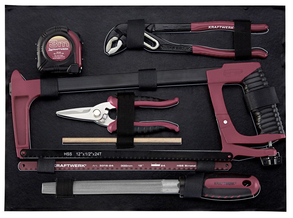 Produktbild KRAFTWERK Profi Alu Werkzeugkoffer 3946 151 Teile bild 2