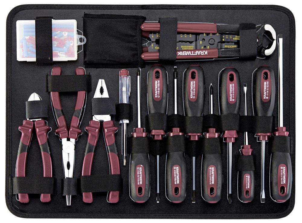 Produktbild KRAFTWERK Profi Alu Werkzeugkoffer 3948 263 Teile bild 3
