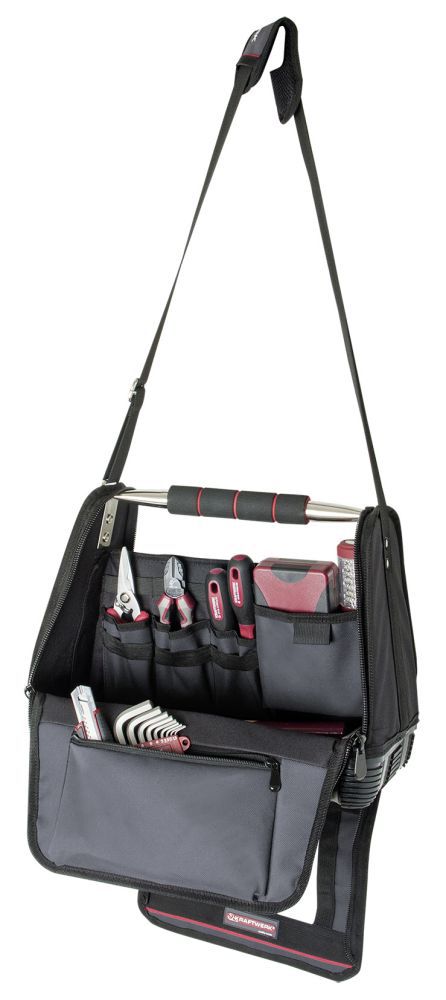 Produktbild KRAFTWERK Werkzeugtasche mit Bügel 390 mm bild 2