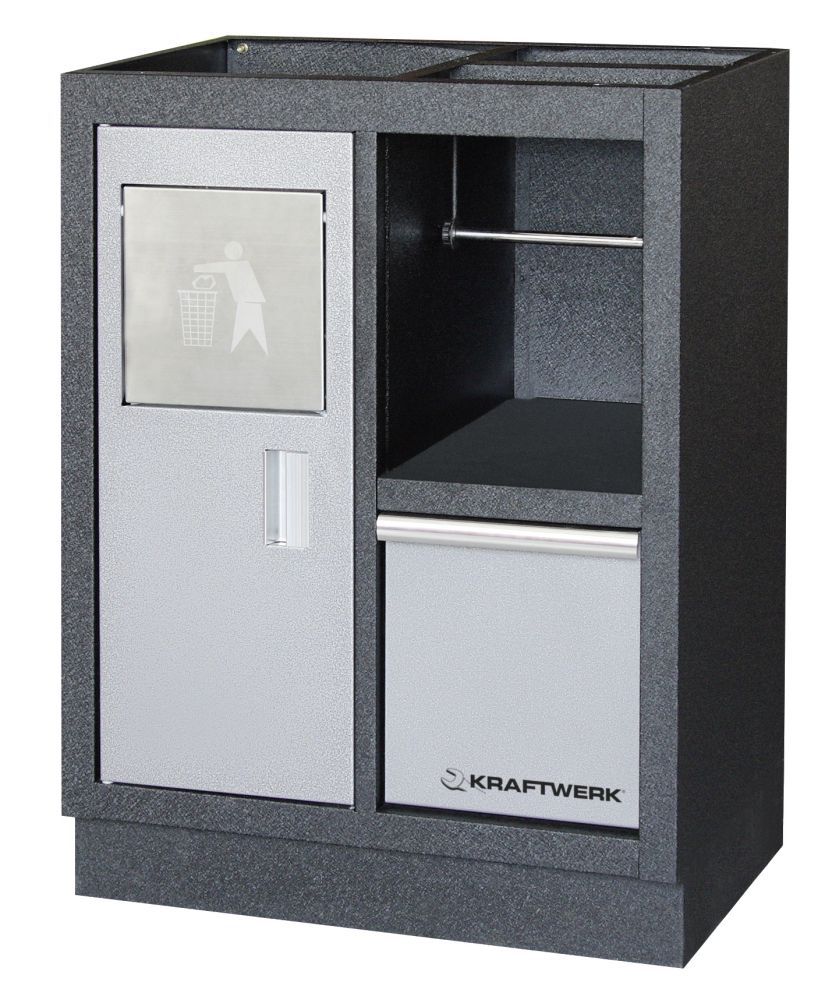 Produktbild KRAFTWERK Unterschrank mit Abfalleimer und Papierhalter