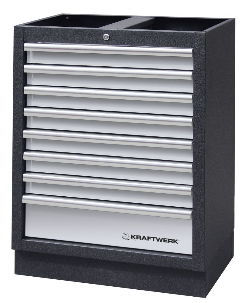 Produktbild Kraftwerk Mobilio Schubladenschrank mit 8 Schubladen in anthrazit