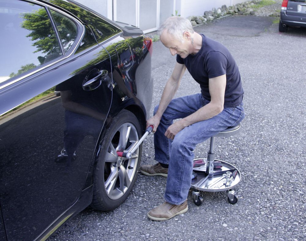 Produktbild KRAFTWERK Werkstatt Rollhocker bild 4