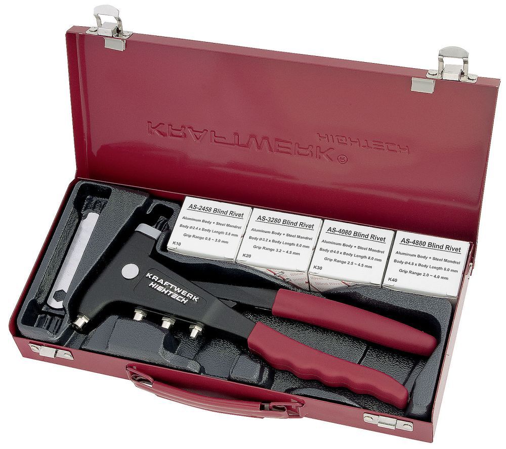 Produktbild KRAFTWERK Industrie Handblindnietzangen Satz