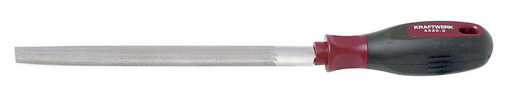 Produktbild KRAFTWERK Halbrundfeile mit ergokraft Heft DIN 7261