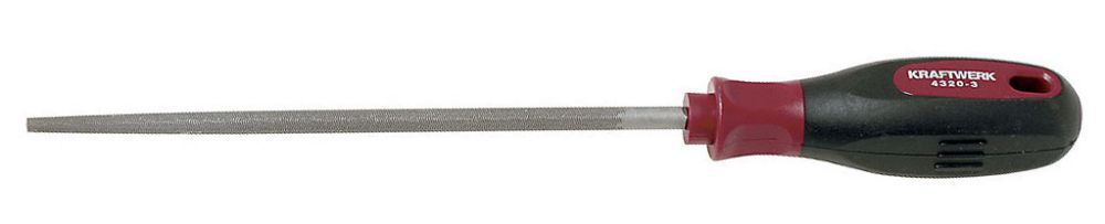 Produktbild KRAFTWERK Rundfeile mit ergokraft Heft DIN 7261