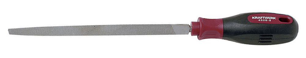 Produktbild KRAFTWERK Dreikantfeile mit ergokraft Heft DIN 7261