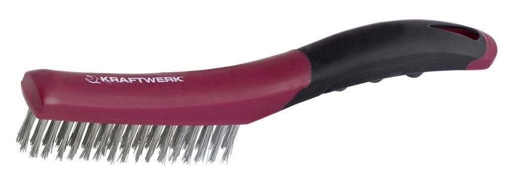 Produktbild KRAFTWERK ergokraft Stahldrahtbürste 4-reihig