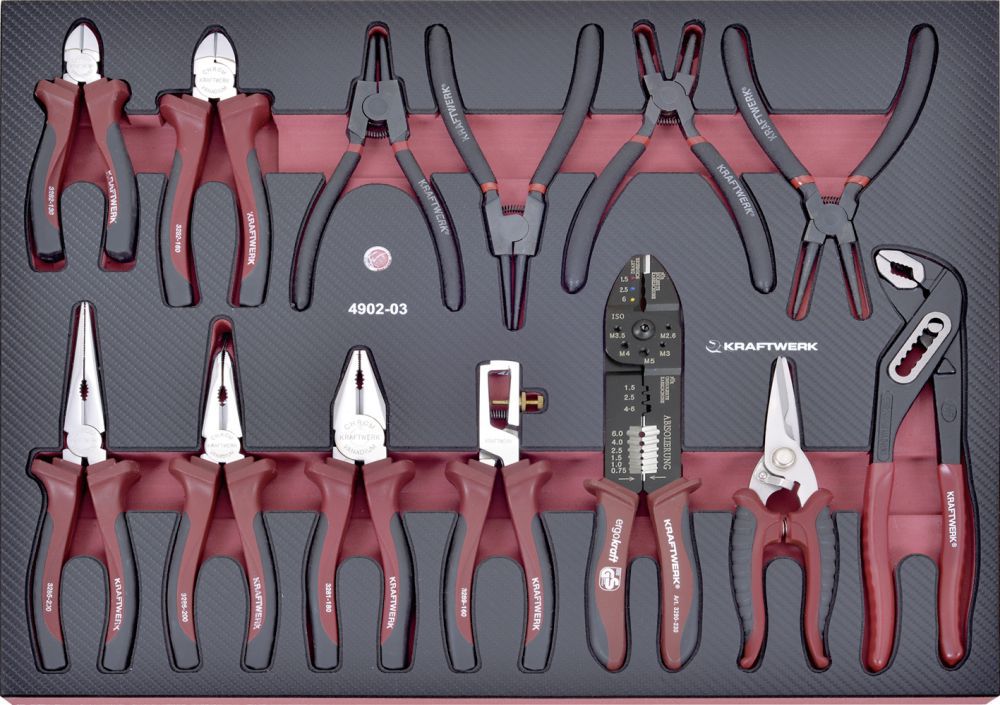 Produktbild KRAFTWERK Zangensatz COMPLETO EVA 13 Teile bild 1